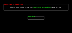 Appliance Administrator Password